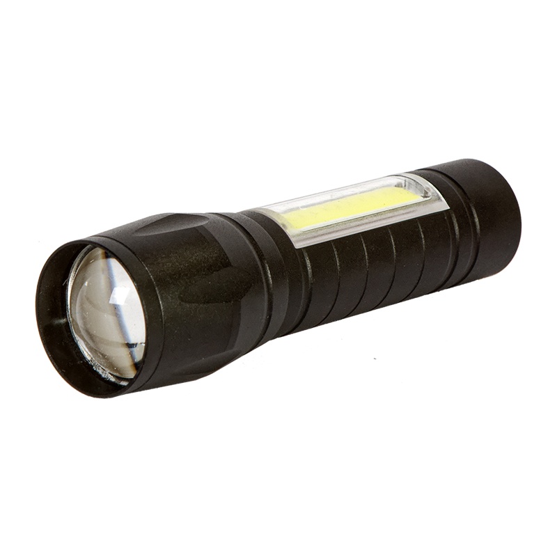 Фонарь Glanzen UFL-0300-511 LED ручной, 5Вт, 0.6А*ч Li-Ion, USB